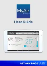 ADVANTAGE AIR MyAir5 Series User Manual preview