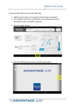 Предварительный просмотр 33 страницы ADVANTAGE AIR MyAir5 Series User Manual