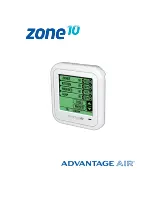 ADVANTAGE AIR zone 10 User Manual preview