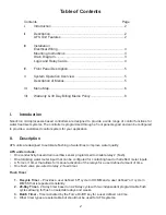 Preview for 2 page of Advantage Controls AFS Systems Manual