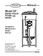 Advantage Controls GF Series Installation Maintenance Repair Manual preview