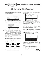 Предварительный просмотр 22 страницы Advantage Controls MegaTrom XSi Product Manual