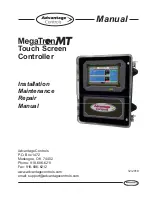 Предварительный просмотр 1 страницы Advantage Controls MegaTronMT Manual