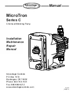 Preview for 1 page of Advantage Controls MicroTron C Series Installation Maintenance Repair Manual