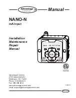 Advantage Controls NANO-N Manual preview