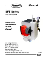 Advantage Controls SFS Series Installation Maintenance Repair Manual preview