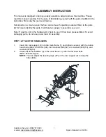 Preview for 8 page of Advantage Fitness 16116738 Owner'S Manual