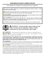 Preview for 2 page of Advantage Manufacturing PC34 Instruction Manual