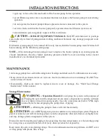 Preview for 10 page of Advantage Manufacturing PC34 Instruction Manual