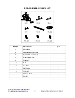 Предварительный просмотр 6 страницы Advantage 16114788 Owner'S Manual