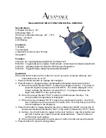 Advantage ADV8001 Quick Start Manual preview