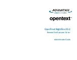 Advantage OpenText RightFax 20.2 Administrator'S Manual preview