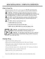 Preview for 7 page of Advantage Pool Pumps Owner'S Manual Installation, Operation & Parts