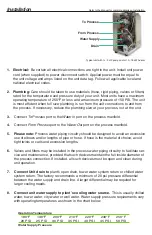 Preview for 2 page of Advantage Sentra SR Series Reference Manual