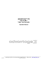 Advantage Voicecrafter TTC Operation Manual preview