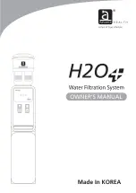 Preview for 1 page of Advante H2O Plus Owner'S Manual