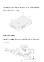 Preview for 6 page of Advantech 8GE(PoE)+2GE+2G SFP User Manual