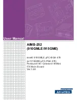 Preview for 1 page of Advantech 910GMLE User Manual