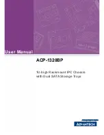 Advantech ACP-1320BP User Manual preview