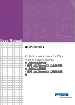 Advantech ACP-2020G User Manual предпросмотр