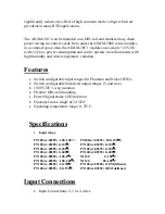 Preview for 2 page of Advantech ADAM-3013 User Manual