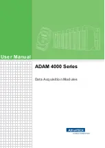 Preview for 1 page of Advantech Adam - 4021 User Manual