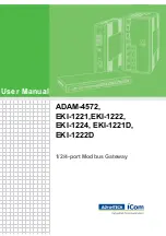 Preview for 1 page of Advantech ADAM-4572 User Manual