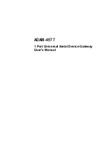 Advantech ADAM-4577 User Manual preview