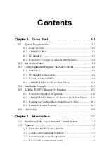 Preview for 6 page of Advantech ADAM-5510/P31 Manual