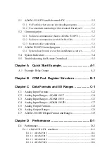 Preview for 8 page of Advantech ADAM-5510/P31 Manual