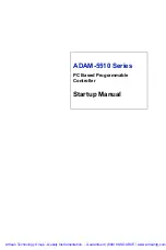 Preview for 2 page of Advantech ADAM-5510 Series Startup Manual