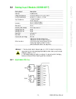 Предварительный просмотр 21 страницы Advantech ADAM-6217 User Manual