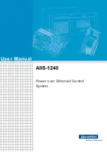 Preview for 1 page of Advantech AIIS-1240 User Manual