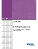 Advantech AIMB-226 User Manual preview