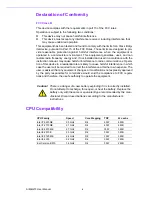 Preview for 4 page of Advantech AIMB-273 User Manual