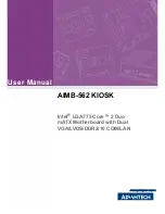 Preview for 1 page of Advantech AIMB-562 KIOSK User Manual