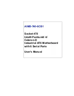 Advantech AIMB-740-6CB1 User Manual preview