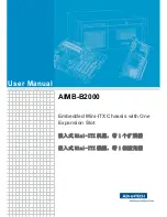 Advantech AIMB-B2000 User Manual preview