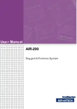 Предварительный просмотр 1 страницы Advantech AIR-200 User Manual