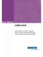 Предварительный просмотр 1 страницы Advantech AKMB-G41M User Manual