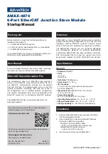 Advantech AMAX-4870 Startup Manual preview