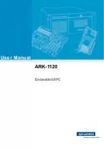 Предварительный просмотр 1 страницы Advantech ARK-1120 User Manual