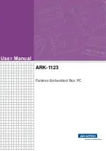 Предварительный просмотр 2 страницы Advantech ARK-1123 User Manual