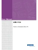 Advantech ARK-1124 User Manual preview