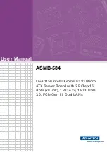 Preview for 1 page of Advantech ASMB-584 User Manual