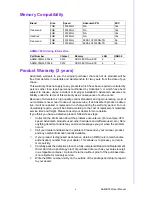 Preview for 5 page of Advantech ASMB-782G2-00A1E User Manual
