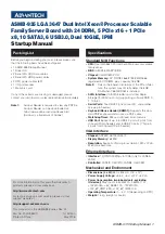 Advantech ASMB-935 Series Startup Manual preview