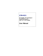 Advantech ATM-4023 User Manual preview