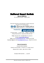 Advantech B+B SmartWorx 232BSS4 Manual preview