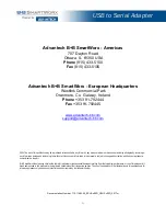 Preview for 2 page of Advantech B+B SmartWorx ESU2-100 User Manual